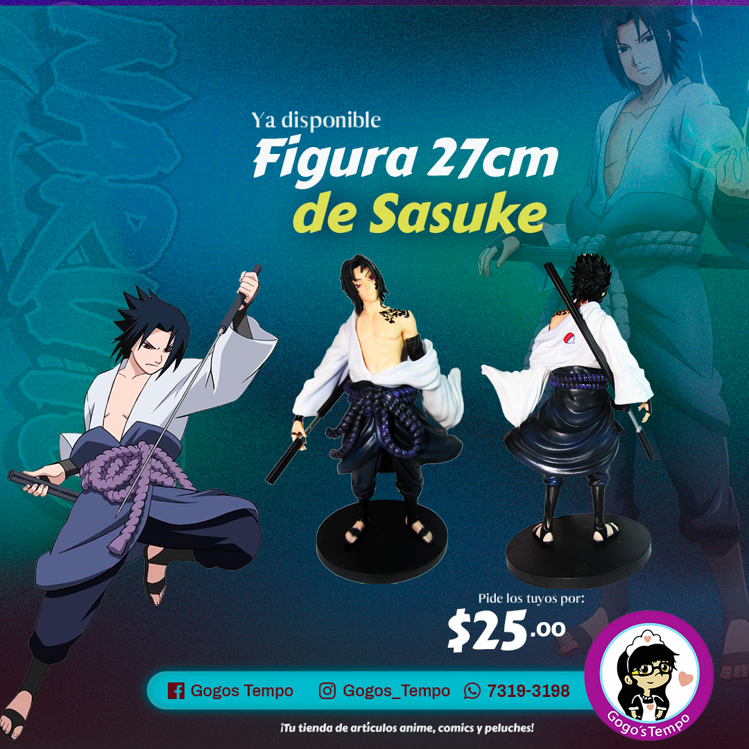 Naruto Peluche Sasuke 27 cm