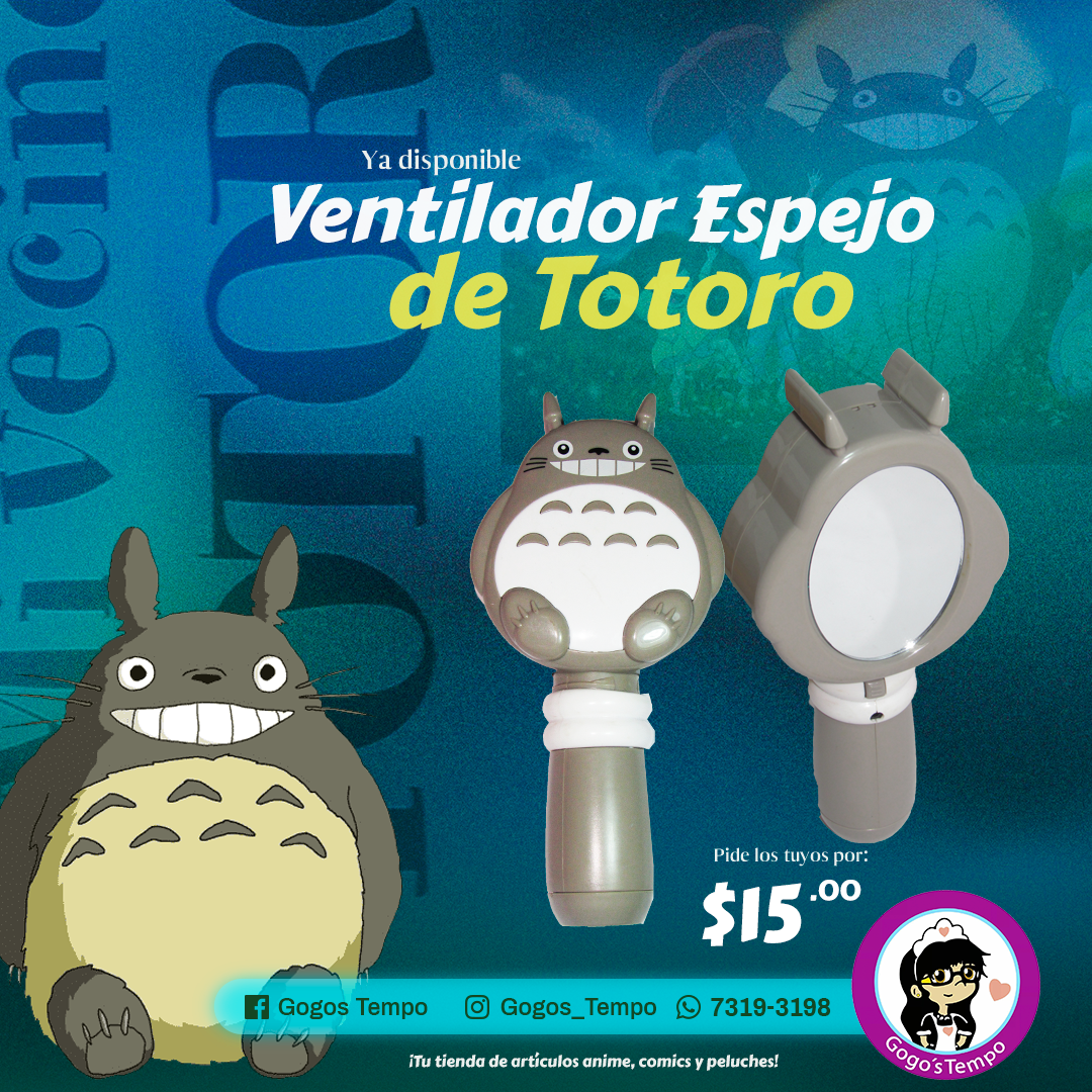 Espejo y ventilador de Totoro – tienda